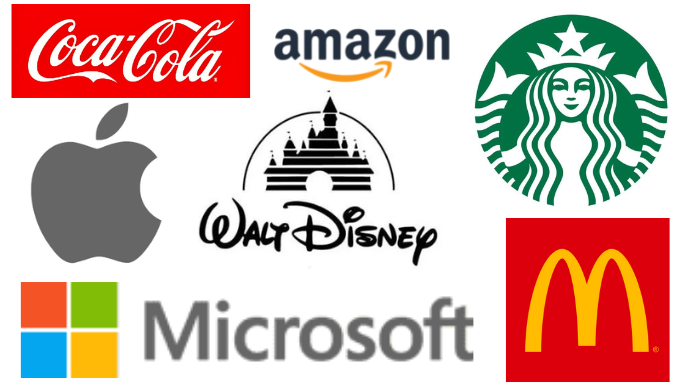米国株　米国企業　ロゴ